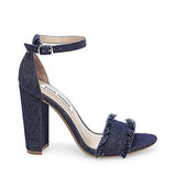 Carrson Denim Fabric Dress Open 75 Us