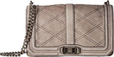 Love Crossbody Grey Crossbody Bag