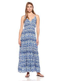 Karen Kane Tiered Maxi Dress, Print, Xs