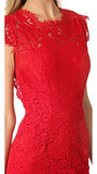 Estelle Cutout Back Maxi Dress, Red, 6