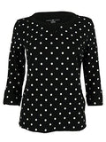 TabSleeve Polka Dot Top Pp, Deep Black