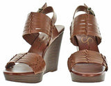 Jayleesa Wedge Sandal, Burnt Umber, 7.5 Medium Us