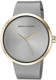 Two Tone Gold And Silver Mesh Watch