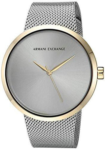 Two Tone Gold And Silver Mesh Watch