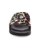 Patches Flat Sandal Leopard Multi 9 M Us