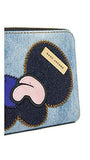 Marc Jacobs Recruit Nomad Wallet Denim One Size