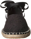 Lace Espadrille Sandal Black 7 M Us