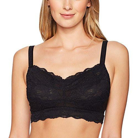 Nsn Curvy Soft Bra Sweetie, Black, Medium