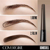 Bombshell PowDer Brow Line Eyebrow Powder Medium Brown 810, .24 Oz