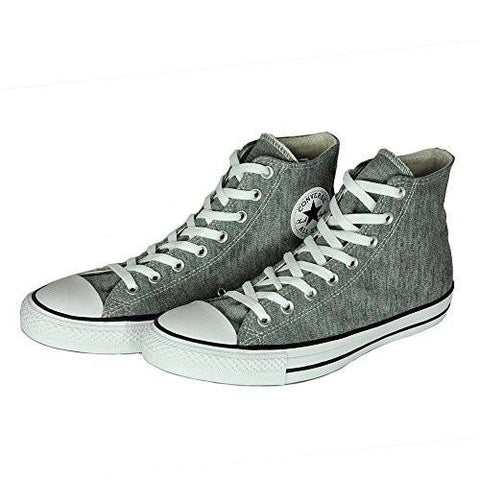 Chuck Taylor All Star Heathered Knit Hi Charcoal Greymousewhite Classic Shoes