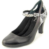 Vinaa Closed Toe Ankle Strap Mary Jane Pumps Blackwhite Size 8