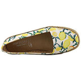 Aerosoles Solitaire Closed Toe Espadrille Flats Yellow Fabric Size 6