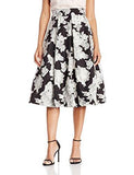 Separate Midi Skirt, Black/Ivory, 12