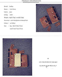 Dreambox Retro Denim Sewing Zipper Clutch Bags Multicard Bifold Wallet