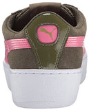 Puma Vikky Platform Olive Nightrapture Rose 11 M Us