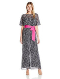 Wide Leg Jumpsuit, Navy, 14