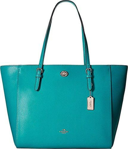 Crossgrain Turnlock Tote Svturquoise Tote