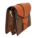 Prada Saffiano Leather Shoulder Bag Bicolor Bt0966