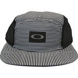 S 5 Panel Performance Adjustable Hat One Size Black/White