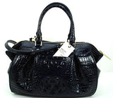 Small Faye Leather Satchel Purse