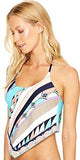 Electric Wave Tankini Multi Swimsuit Top