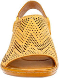 Sarla Cadence Slingbackyellow Goat Nubuckus 65 W