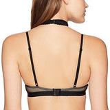 Bisou Lace Choker Bralet, Black, Medium