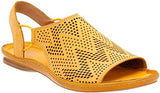 Sarla Cadence Slingbackyellow Goat Nubuckus 65 W