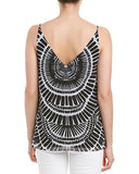 Napa Samba De Roda Georgette Cami Blackwhite Wash Small