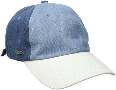 Patchwork Denim Baseball Cap Multi One Size