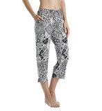 Cropped Pajama Pant, Paisley, Xl