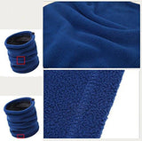 Winter Warm Thermal Fleece Balaclava Hat Hood Ski Bike Wind Stopper Face Mask Hat Motorcycle Neck Helmet Cap Gray Color