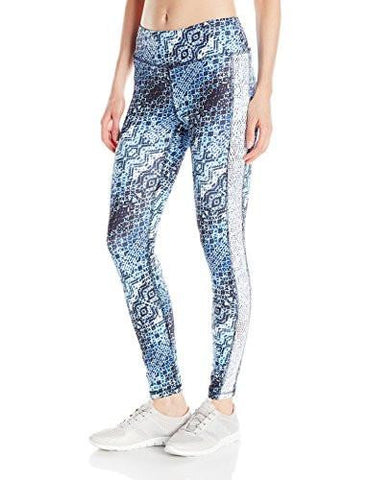 Active Long Pant Print Side Crochet, Boardwalk, Large