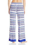 Ellen Tracy Printed Palazzo Pant, Mini Ikat, Xl