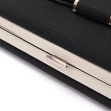 Phone Clutch Walletcharminer Phone Package Bow Long Section Clutch 55 Inch Phone Wallets Case Hasp Long Purse Clutches Leather Wallet For Iphone Samsung Black