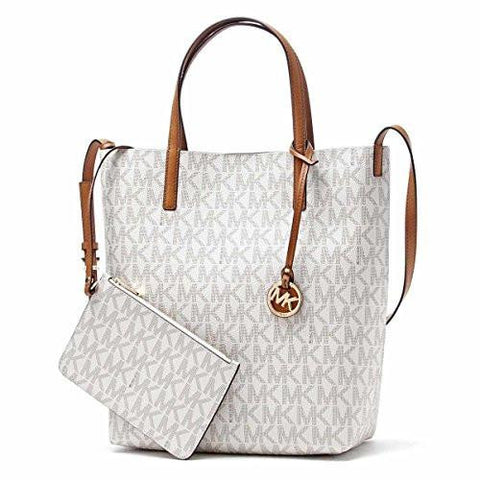 Hayley Large Convertible Tote Signature Vanilla