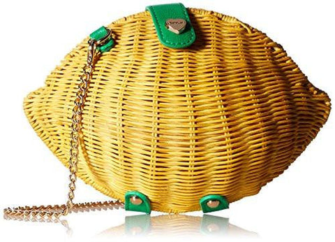 DonT Be Tarty Straw Lemon Crossbody, Lemon