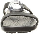 Crocs Sanrah Beveled Circle Sandal Blackblack 8 M Us