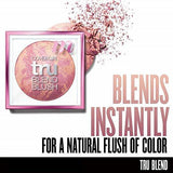 Trublend Baked Powder Blush Medium Rose, .1 Oz