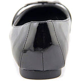 Cadyy Pointed Toe Slide Flats, Black, Size 6