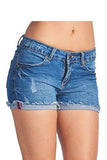 Denim Butt Lifting Shorts Pants Js0001_Lt_M