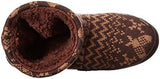 Whitecap Knit Boot Slipper, Java Snowshoe Sweater, 6 M Us