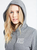 No Passing Hoodie Charcoal Grey M Tops Sweatshirts Charcoal