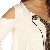 Bell Sleeve Tassle Top S Cream