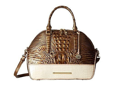 Hudson Satchel Oak Handbag
