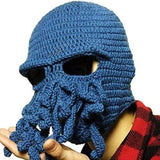 Tentacle Octopus Cthulhu Knit Beanie Hat Cap Wind Ski Mask Beine Color