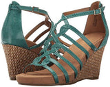 Great Plush Wedge Sandal Turquoise 75 M Us