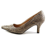 Clancy Pointed Toe Pumps, Grey, Size 8.0