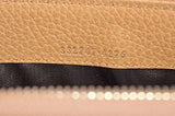 Leather Zip Wallet 332747 7709 Whisky Beige
