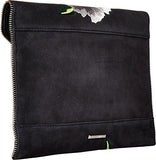 Leo Clutch Black Embossed Clutch